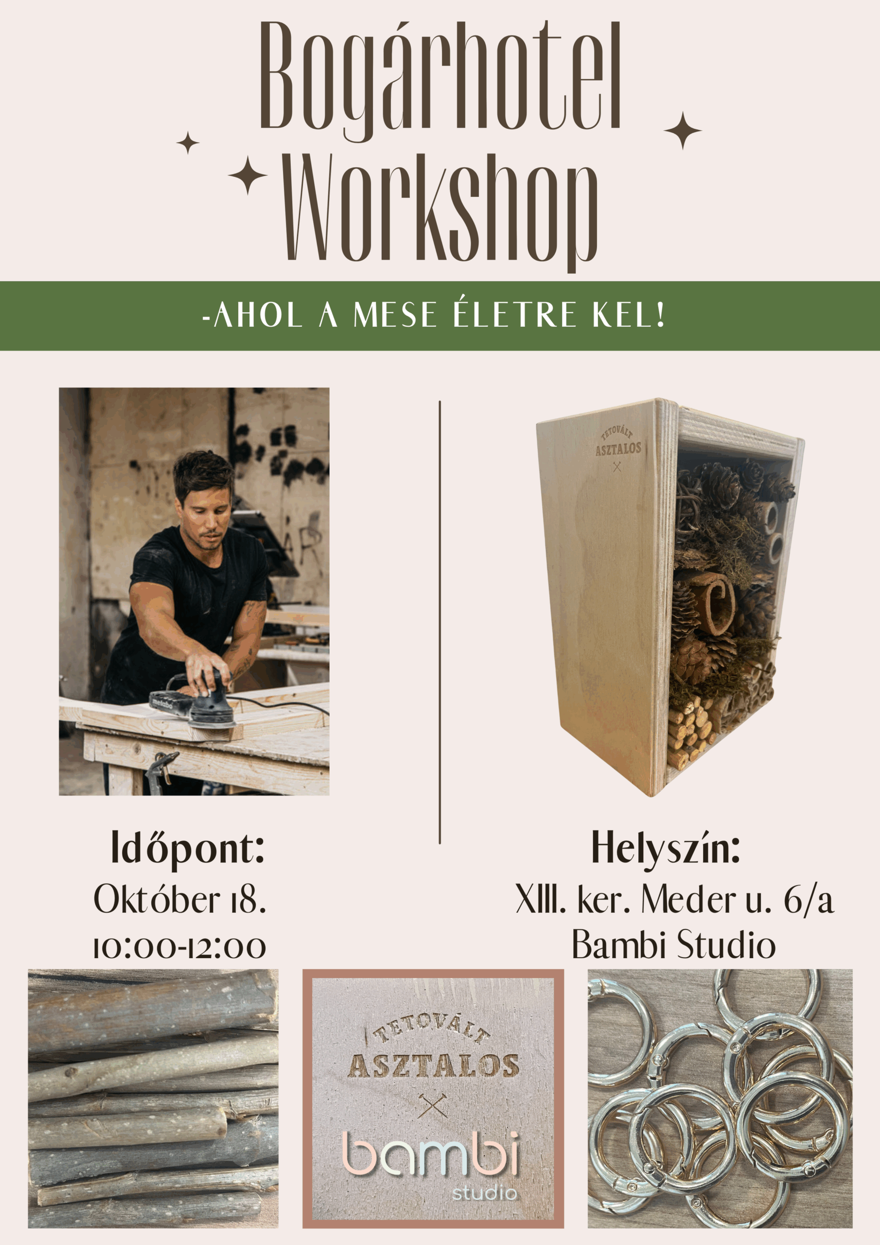 Bogárhotel Workshop